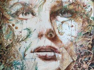 Just out of reach, detail by Carne Griffiths