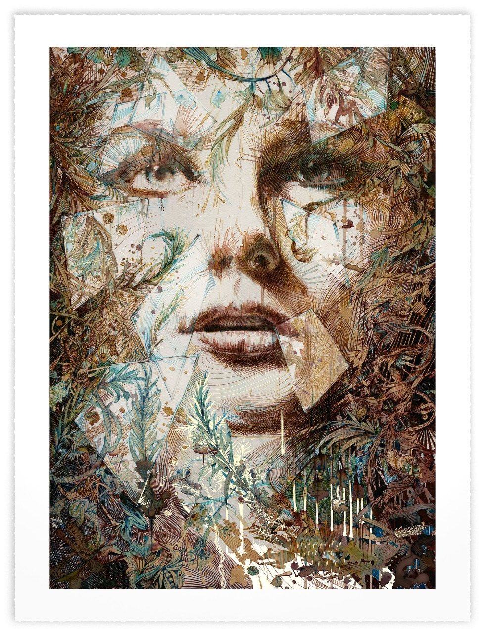 Carne Griffiths Blog – Artwork made with ink, tea and alcohol